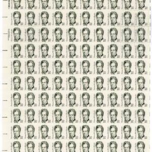 Scott #1861 Thomas H. Gallaudet Sheet of 100 Stamps - MNH P#2 LL