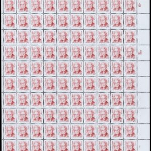Scott #2179b Virginia Apgar Sheet of 100 Stamps - MNH P#B1 LR