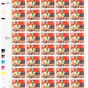 Scott #2723A Hank Williams Sheet of 40 Stamps - MNH LL #2