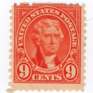 Scott #641 Thomas Jefferson Single Stamp - MNH