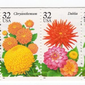 Scott #BK231 (2997a) - Garden Flowers Booklet of 20 Stamps - MNH P#2
