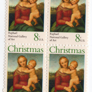 Scott #1507 Madonna (Raphael) Block of 4 Stamps - MNH