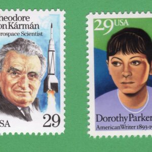 Scott #2698 & 2699 Dorothy Parker & Theodore von Karman Single Stamps - MNH