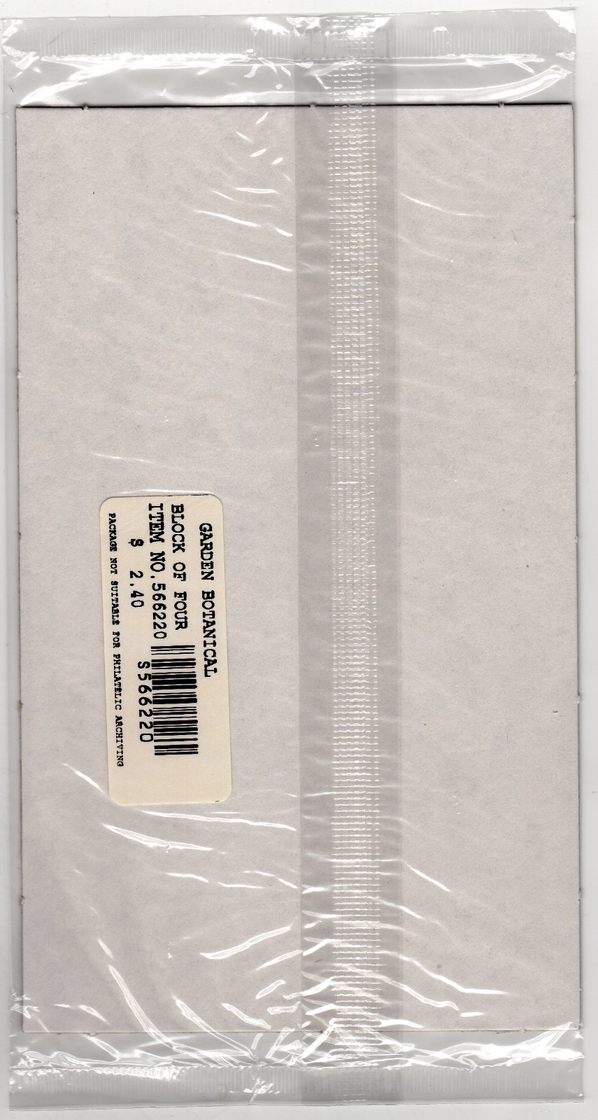 Scott #3837 Five Pink Roses Garden Botanical Plate Block of 4 Stamps - Sealed