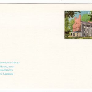Scott #UX148 Isaac Royall House Medford MA Stamped Postal Card
