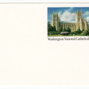 Scott #UX166 Washington National Cathedral Stamped Postal Card