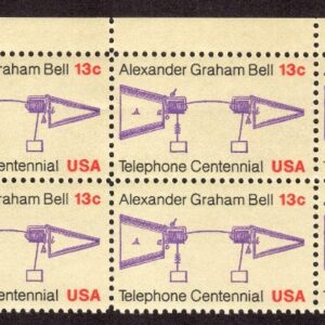 Scott #1683 Alexander Graham Bell Plate Block Of 10 Stamps - MNH P#37283 UL