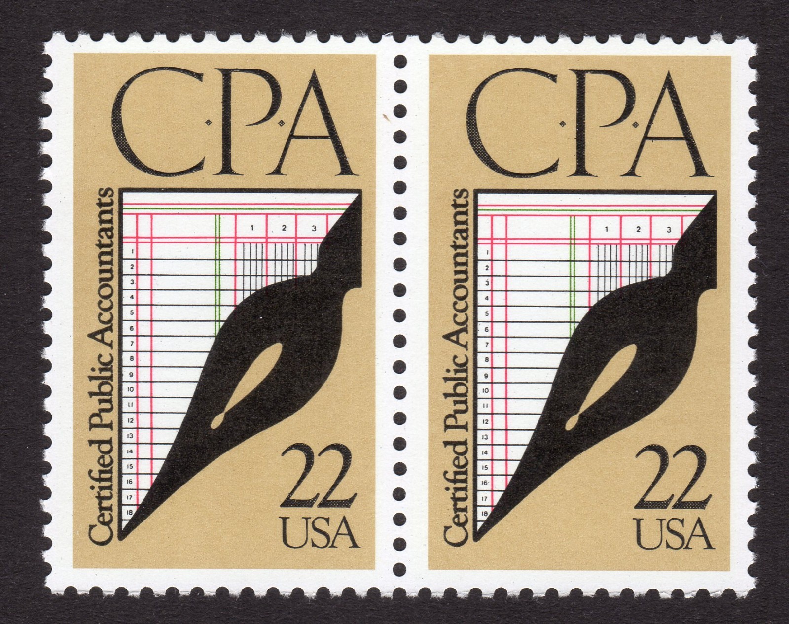 Scott #2361 CPA Pair of Stamps - MNH