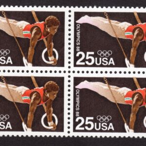 Scott #2380 Olympics Gymnast Block of 4 Stamps - MNH