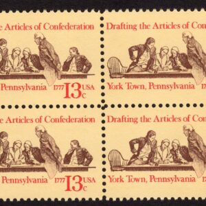 Scott #1726 Articles of Confederation Block of 4 Stamps - MNH