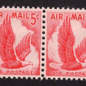 Scott #c50 Eagle in Flight Pair of Stamps - MNH