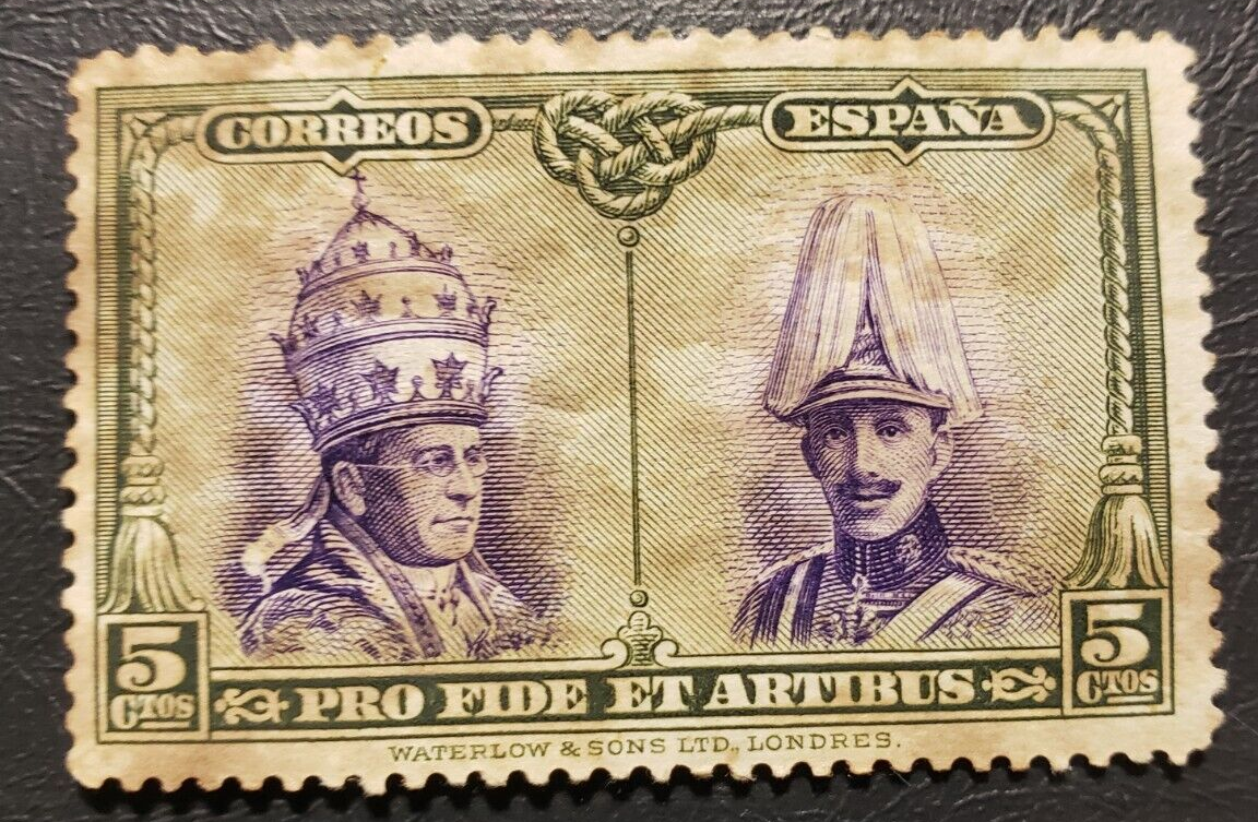 Stamp Europe Spain 1928 5c Catacomb Restoration Issues - Santiago issue MNH