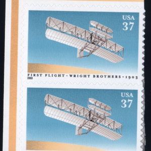 Scott #3783 Wright Brothers First Flight Pair of Stamps - MNH