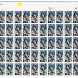 Scott #2369 Olympic Skiing Sheet of 50 Stamps - MNH UL