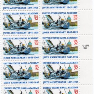 Scott #3001 Naval Academy Plate Block of 10 Stamps - MNH (Right)