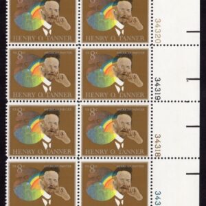 Scott #1486 American Arts (Henry O. Tanner) Plate Block of 16 Stamps - MNH
