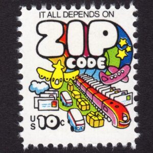 Scott #1511 Zip Code Single Stamp - MNH
