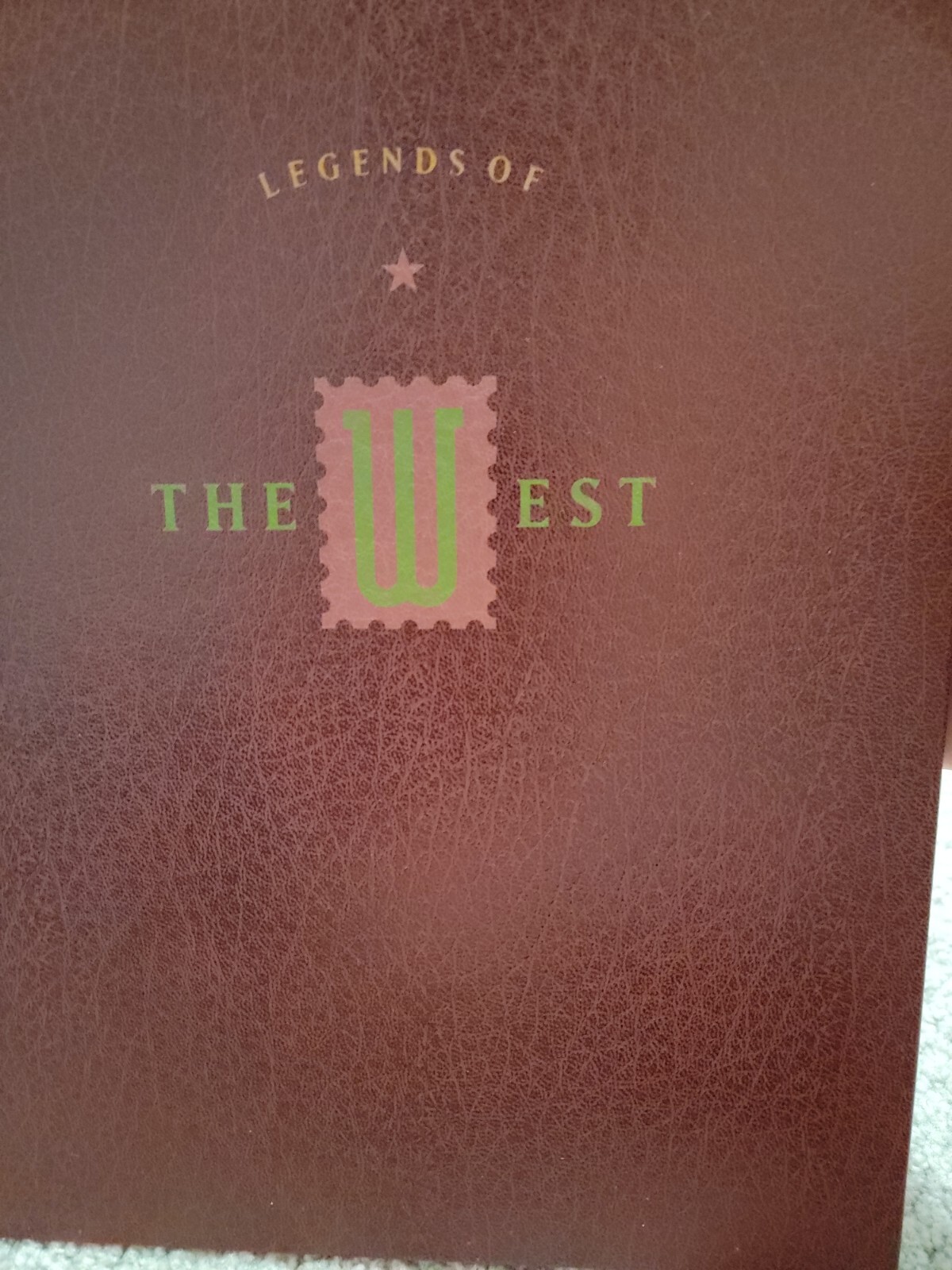 Scott #2869 Legends of the West Sheet in Commemorative Book
