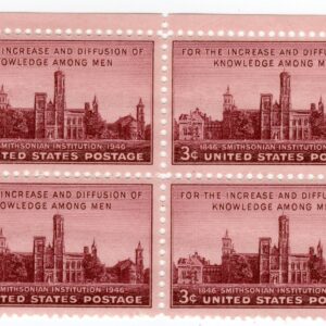 Scott #943 Smithsonian Institution Block of 4 Stamps - MNH