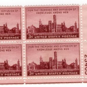 Scott #943 Smithsonian Institution Plate Block of 4 Stamps - MNH P#23463 LR