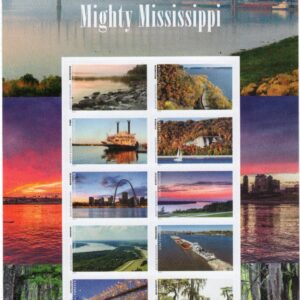 Scott #5698 Mighty Mississippi Sheet of 10 Forever Stamps - MNH