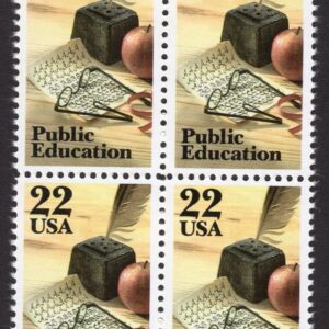 Scott #2159 Public Education Block of 4 Stamps - MNH