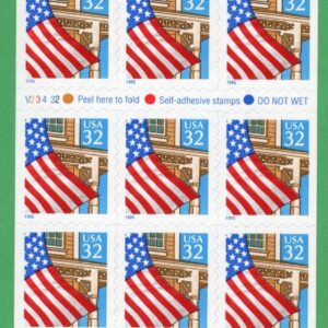 Scott #2920a Flag over Porch Booklet of 20 Stamps - MNH P#V23432