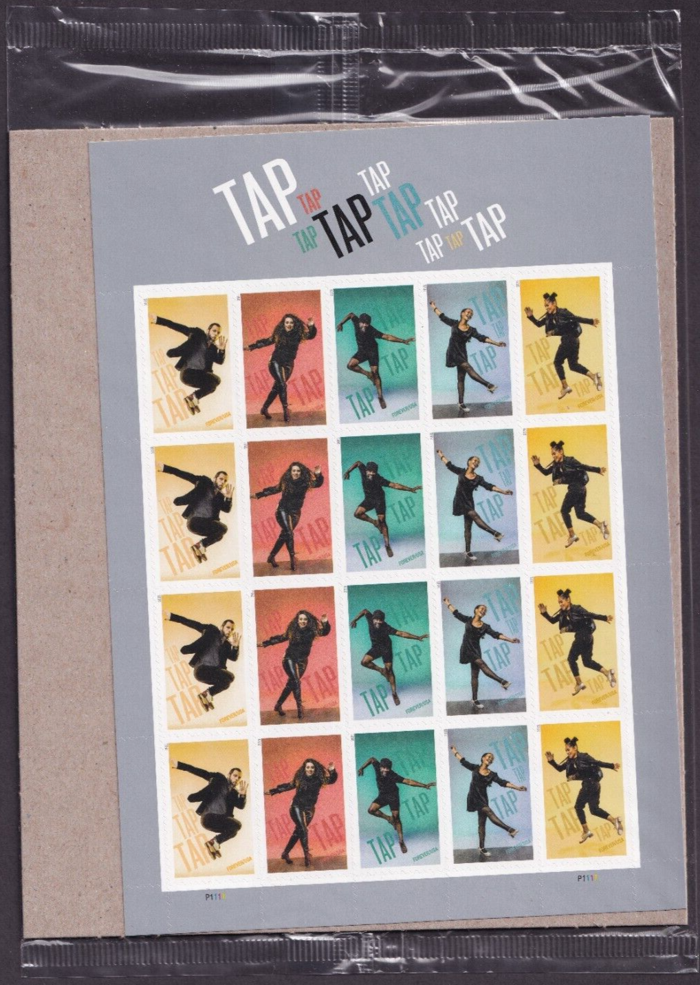 Scott #5613a (5609-13) - Tap Tap Dance - Sheet Of 20 Forever Stamps - Sealed