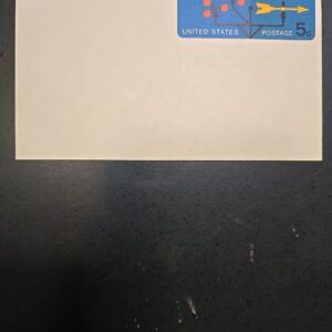 Scott #UX57 Postal Card, 1970 U.S. Stamp, Weather Services