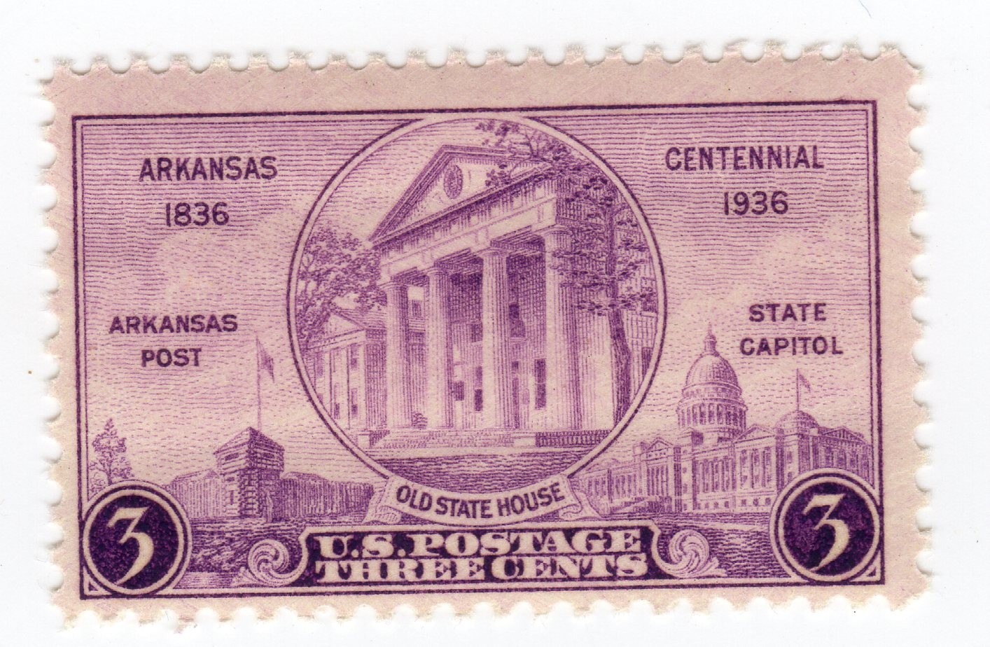 Scott #782 Arkansas Single Stamp - MNH