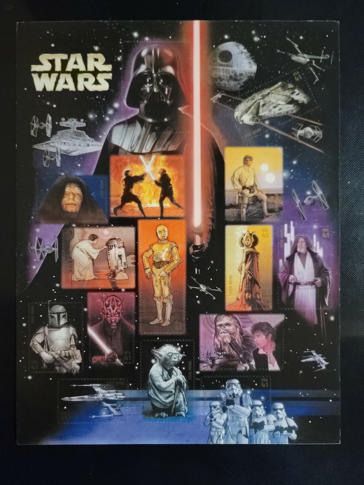 Scott #4143 - Star Wars - Sheet Of 15 Stamps - MNH