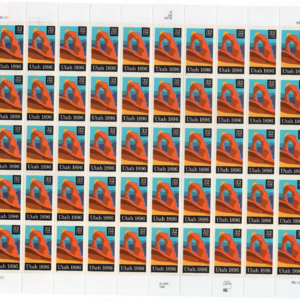 Scott #3024 Utah Full Sheet of 50 Stamps - MNH