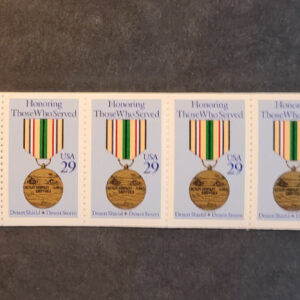Scott #2552a Desert Storm Desert Shield Booklet of 20 Stamps - MNH