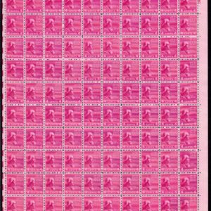 Scott #808 James Madison Sheet of 100 Stamps - MNH P#22341 LR XF
