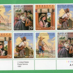Scott #2788a (2785-88) Classic Children's Books Plate Block of 8 Stamps - MNH LR