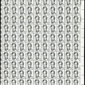 Scott #1861 Thomas H. Gallaudet Sheet of 100 Stamps - MNH P#6 LR