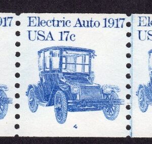 Scott #1906 Electric Auto (Car) eV 1917 PNC7 Stamp of 7 Coil - MNH P#4