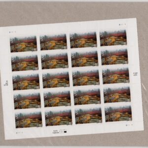 Scott #c138b Acadia National Park Sheet of 20 Airmail Stamps - Sealed