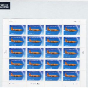 Scott #3173 Supersonic First Flight (Mach Speed) Sheet of 20 Stamps - Sealed