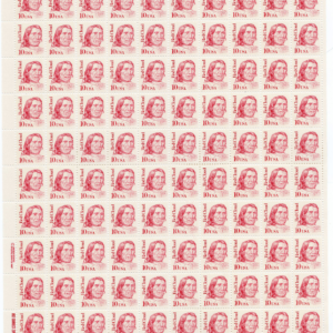Scott #2175 Red Cloud Sheet of 100 Stamps - MNH P#1 UL Dull Gum #9