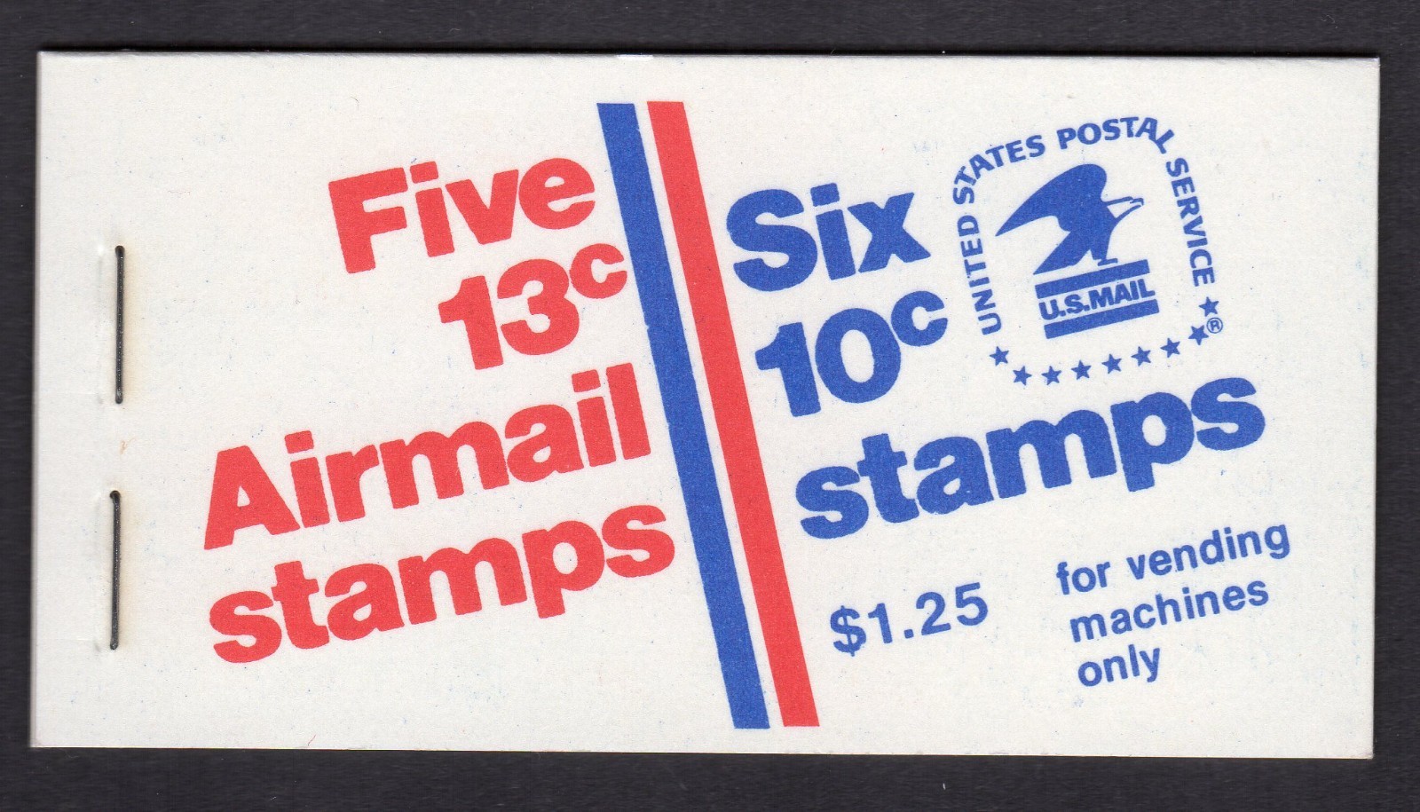 Scott #BK126 (1510d, c79a) Jefferson Memorial & Airmail Booklet of 5 & 6 Stamps