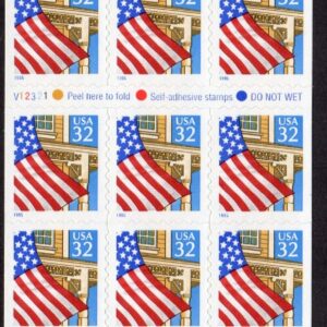 Scott #2920a Flag over Porch Booklet of 20 Stamps - MNH P#V12321