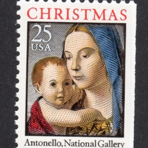 Scott #2514a Christmas Madonna (Antonella) Single Stamp - MNH