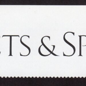 Scott #3351 Insects & Spiders Title Strip - Trimmed No Stamps