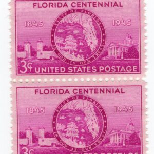 Scott #927 Florida Centennial Pair of Stamps - MNH