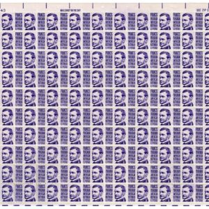Scott #1281 Francis Parkman Sheet of 100 Stamps - MNH P#34243 UL