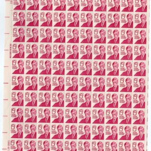 Scott #1288 Oliver Wendell Holmes Sheet of 100 Stamps - MNH P#38631 UL