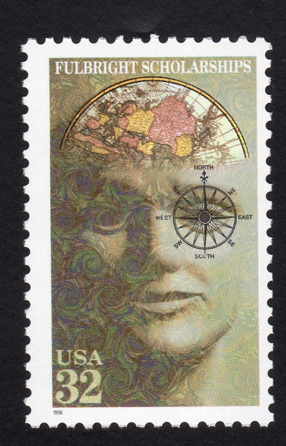 Scott #3065 Fulbright Scholarships Single Stamp - MNH