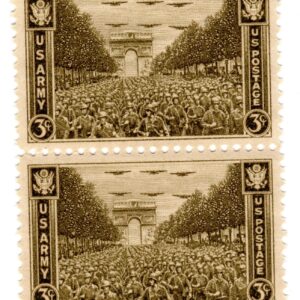 Scott #934 US Army in Paris Pair of Stamps - MNH