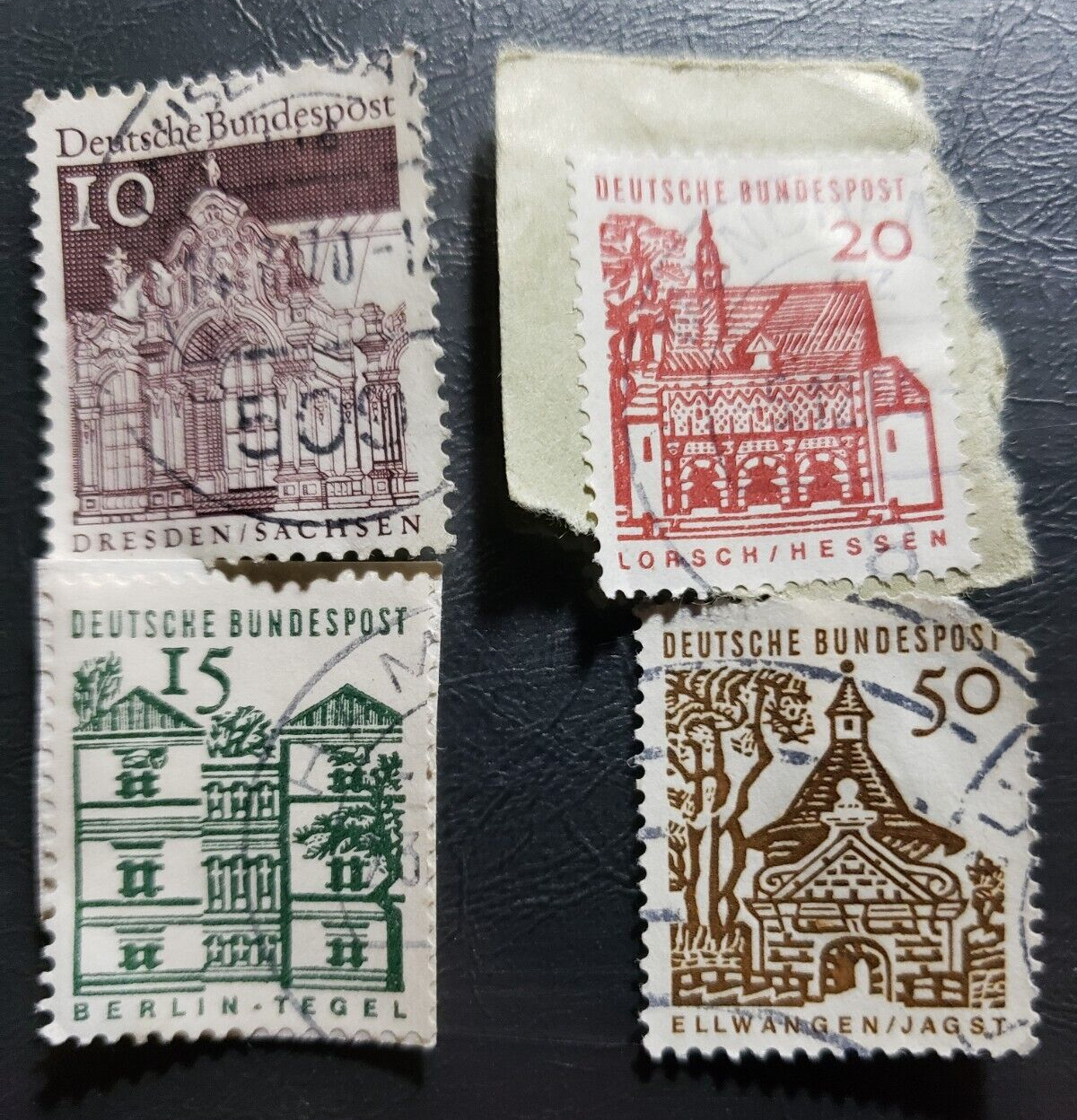Stamp Europe Germany 1964-66 Deutche Bunderpost